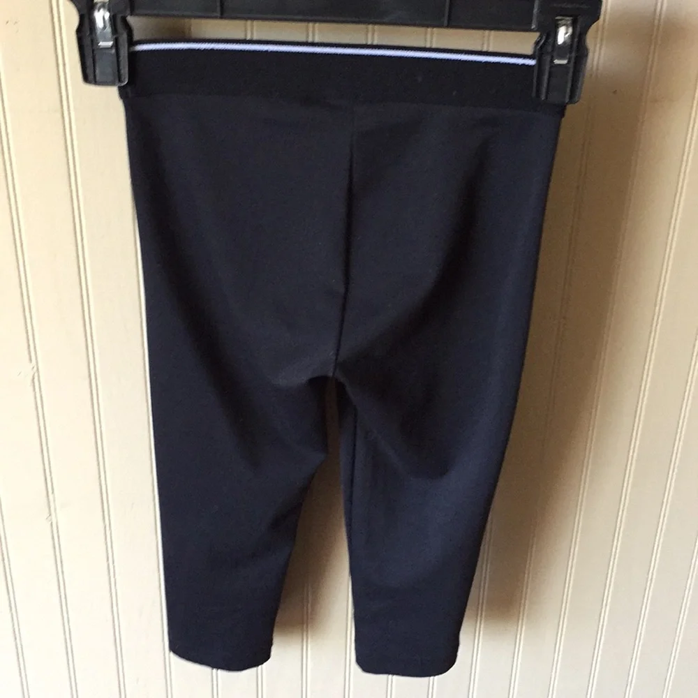 Justice black‎ leggings size 5